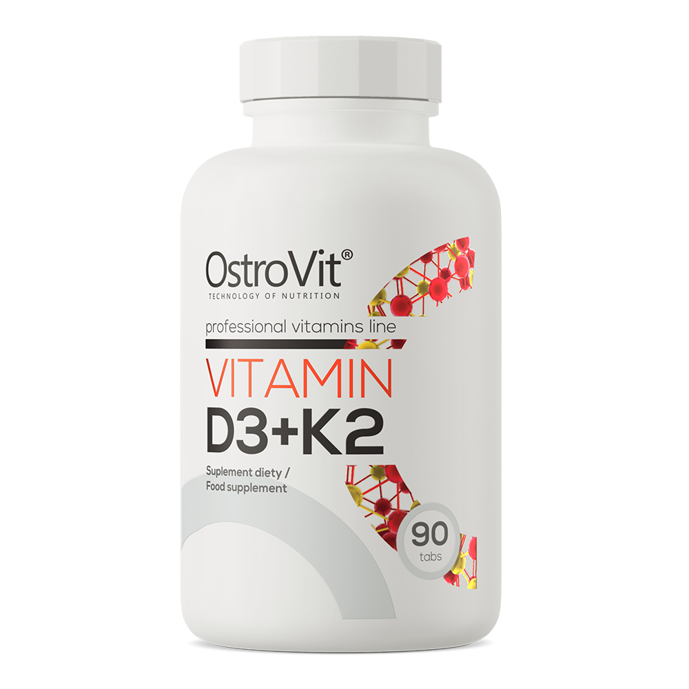 OstroVit Vitamine D3 + K2 90 comprimés